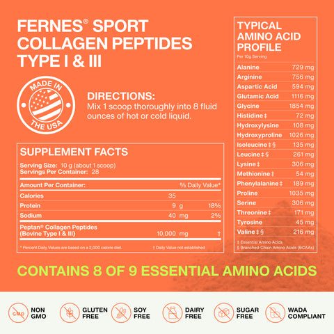 Sport Collagen Peptides 28 Servings