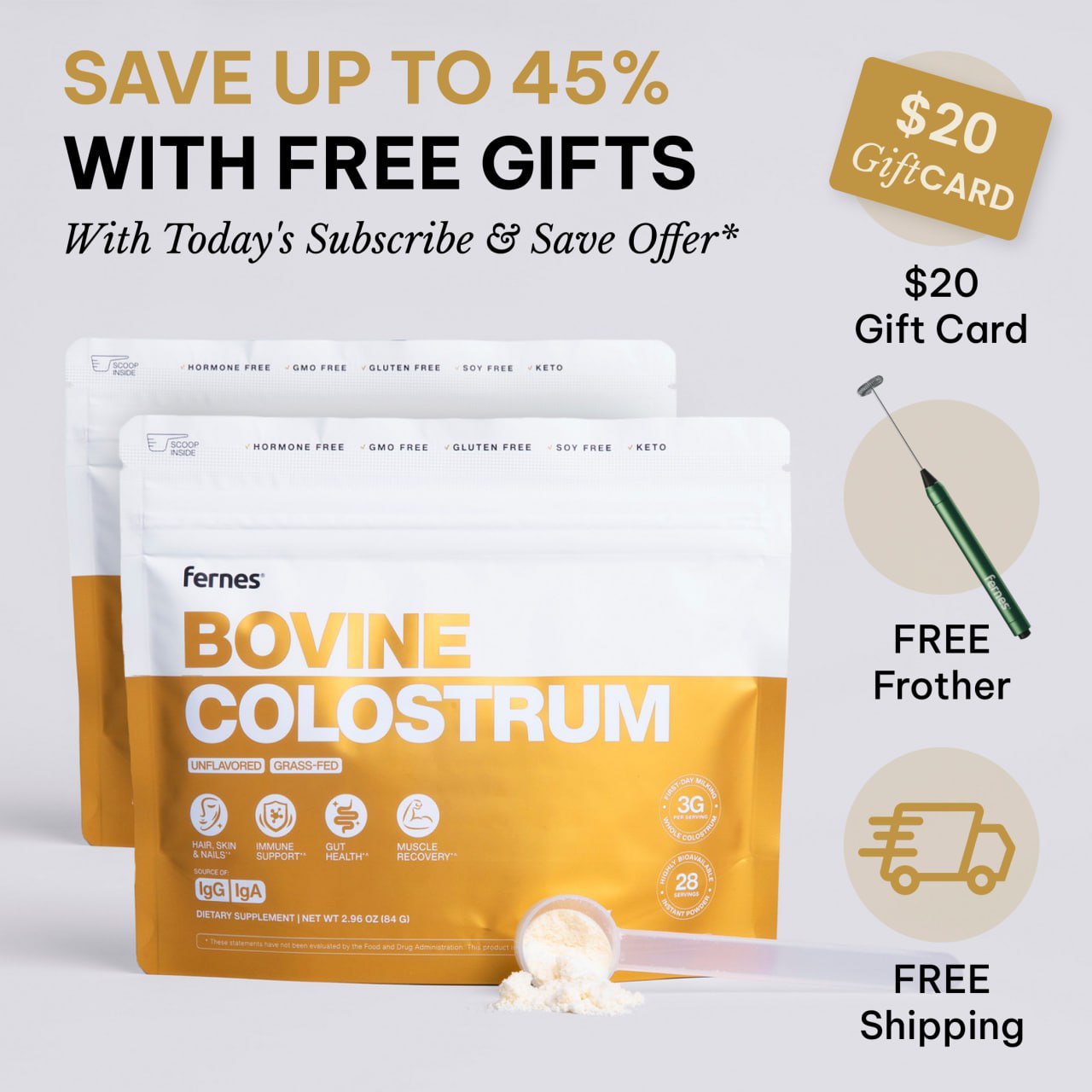 Fernes® Colostrum Starter Kit
